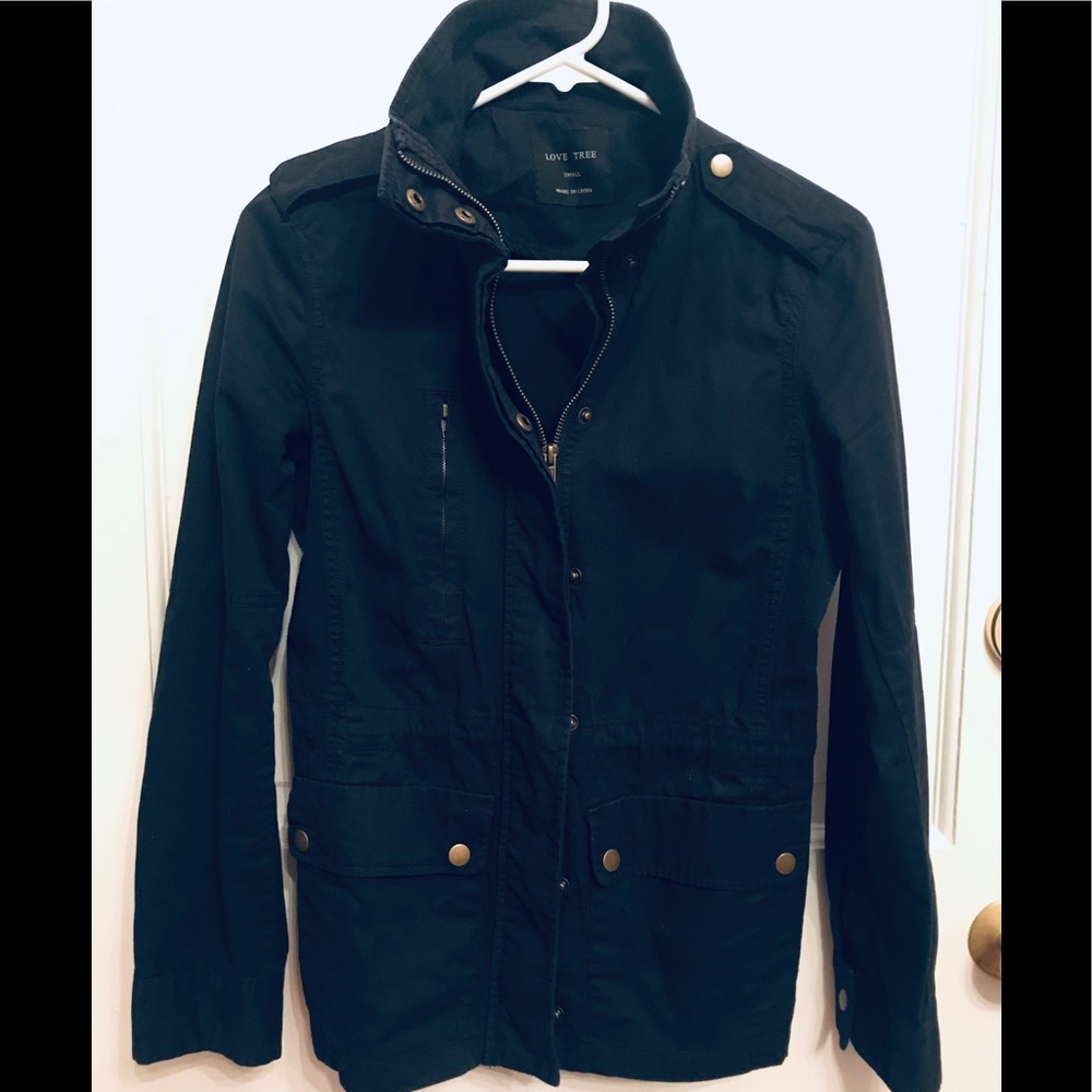 Navy Blue Lightweight Jacket